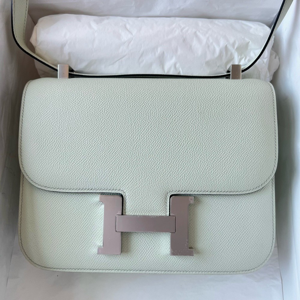 Hermes Constance 1-24 Mirror Bag In Vert Fizz Epsom Calfskin LDBS241947