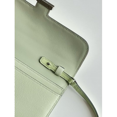 Hermes Constance To Go Wallet in Vert Fizz Epsom Calfskin LDBS242017