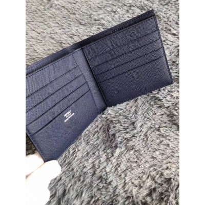 Hermes Dark Blue MC2 Copernic Compact Wallet LDBS242023