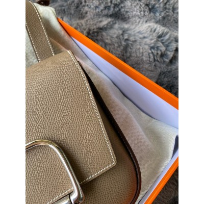 Hermes Della Cavalleria II Mini Bag in Taupe Epsom Calfskin LDBS242032