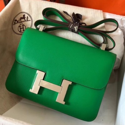 Hermes Epsom Constance 24cm Bambou Handmade Bag LDBS242037