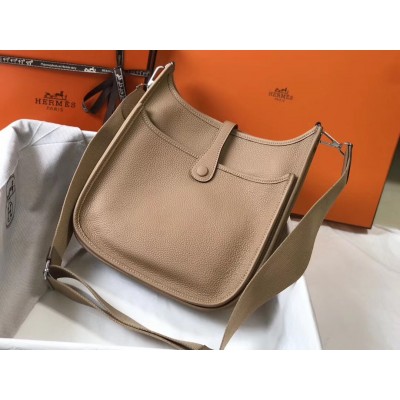 Hermes Evelyne III 29 Bag In Trench Clemence Leather LDBS242096