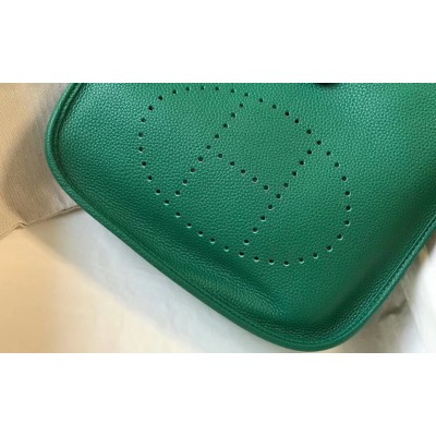 Hermes Evelyne III 29 Bag In Vert Vertigo Clemence Leather LDBS242099