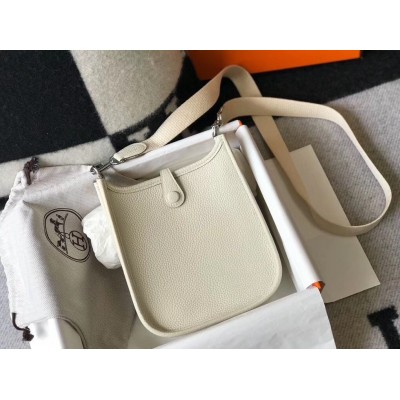 Hermes Evelyne III TPM Bag In Beton Clemence Leather LDBS242100