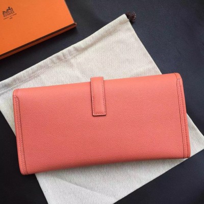 Hermes Flamingo Epsom Jige Elan 29 Clutch Bag LDBS242118