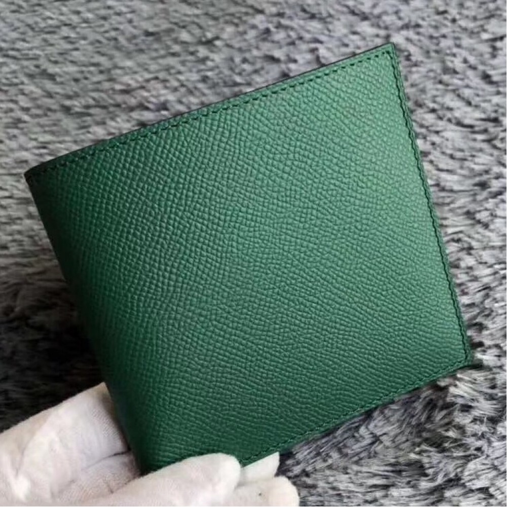 Hermes Green MC2 Copernic Compact Wallet LDBS242223