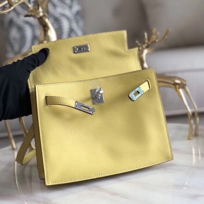 Hermes Jaune Swift Kelly Danse Bag LDBS242337