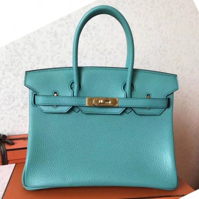 Hermes Lagon Birkin 30cm Clemence Handmade Bag LDBS242737