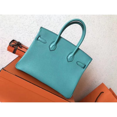 Hermes Lagon Birkin 30cm Clemence Handmade Bag LDBS242737