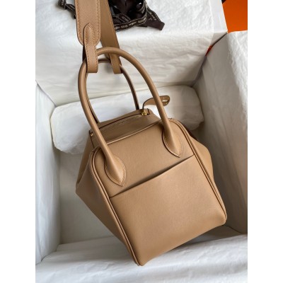 Hermes Lindy 26 Handmade Bag In Chai Swift Calfskin LDBS242779