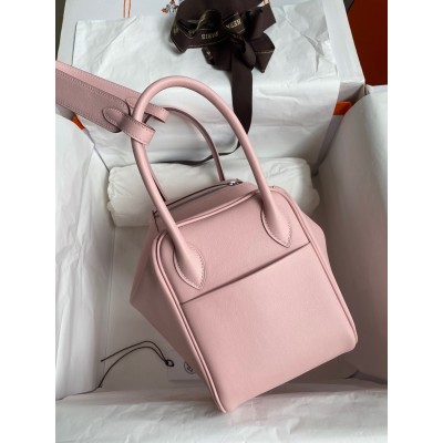 Hermes Lindy 26 Handmade Bag In Rose Sakura Swift Calfskin LDBS242798