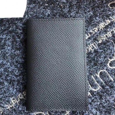 Hermes MC2 Euclide Card Holder In Black Epsom Leather LDBS242849