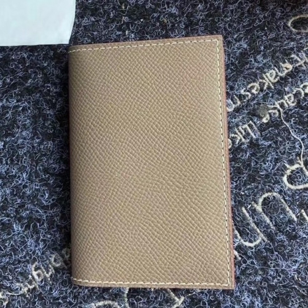 Hermes MC2 Euclide Card Holder In Taupe Epsom Leather LDBS242866