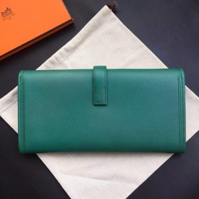 Hermes Malachite Epsom Jige Elan 29 Clutch Bag LDBS242843