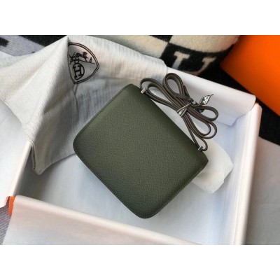 Hermes Mini Constance 18cm Epsom Vert Olive Bag LDBS242903