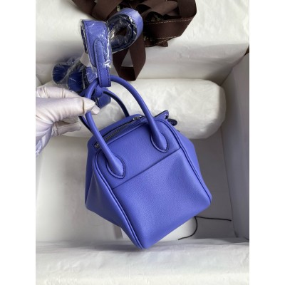 Hermes Mini Lindy Handmade Bag In Lilas Swift Leather LDBS242948