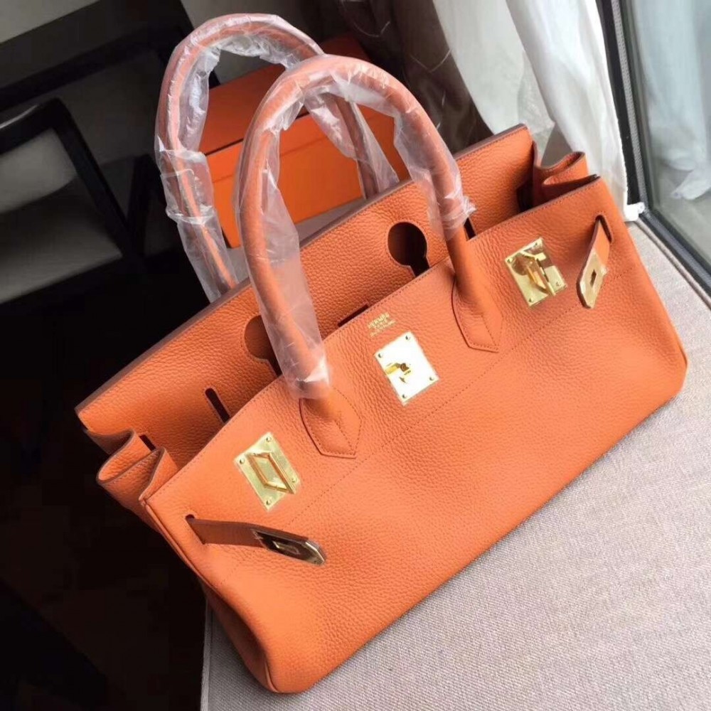 Hermes Orange JPG Birkin 42cm Shoulder Bag LDBS243019