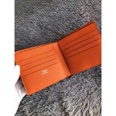 Hermes Orange MC2 Copernic Compact Wallet LDBS243023