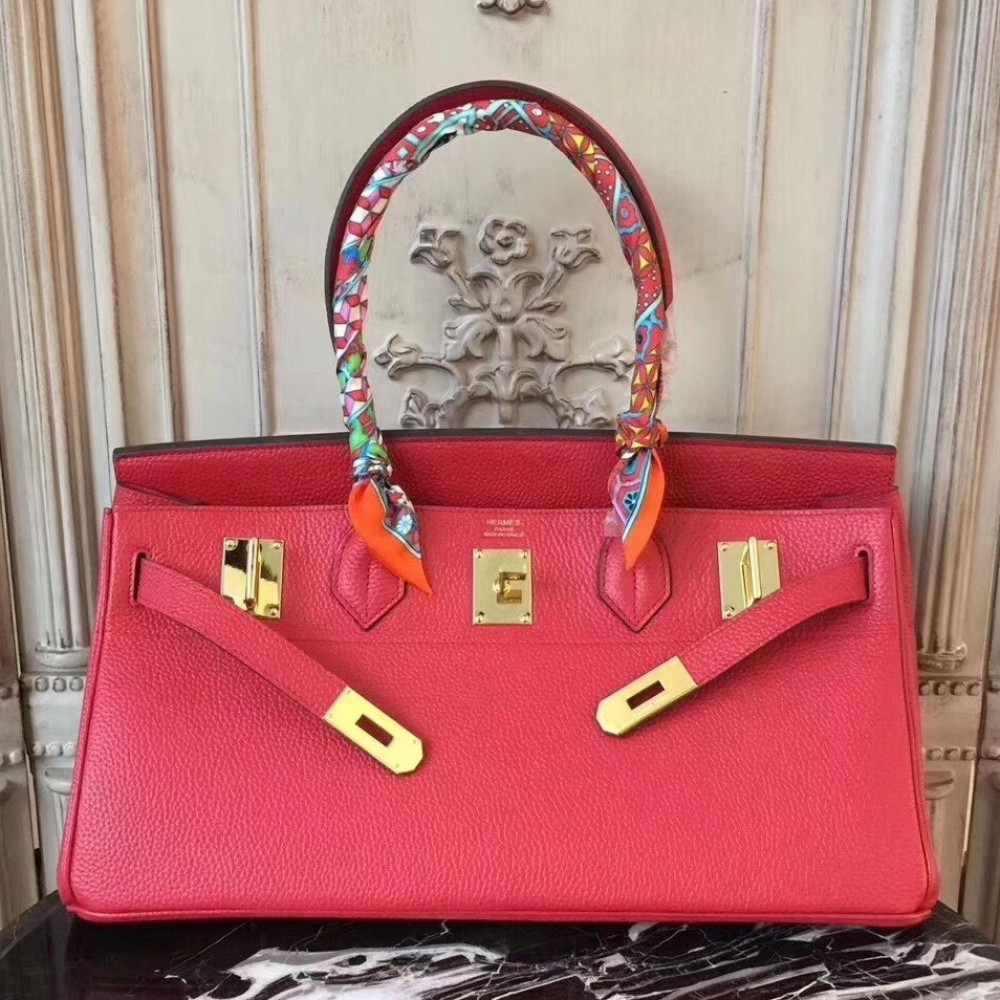 Hermes Red JPG Birkin 42cm Shoulder Bag LDBS243132