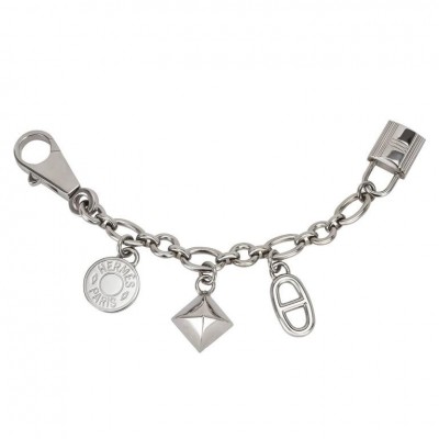 Hermes Silver Breloque Olga Bag Charm LDBS243237