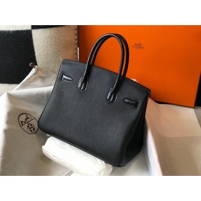 Hermes Touch Birkin 25cm Limited Edition Black Bag LDBS243290