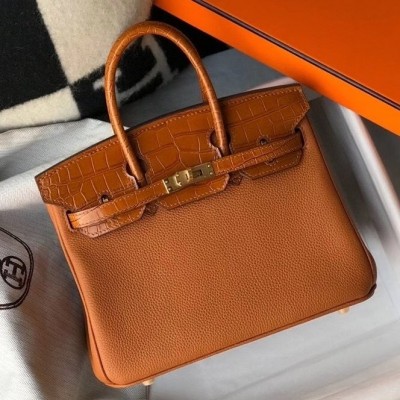 Hermes Touch Birkin 25cm Limited Edition Gold Bag LDBS243291