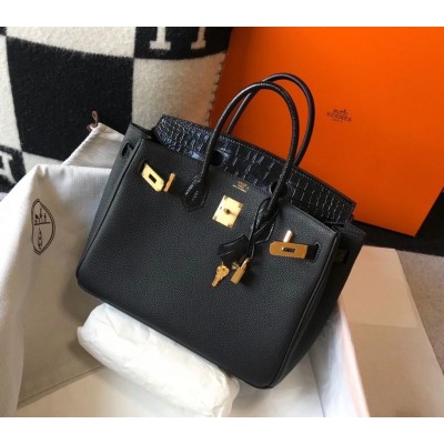 Hermes Touch Birkin 30cm Limited Edition Black Bag LDBS243303