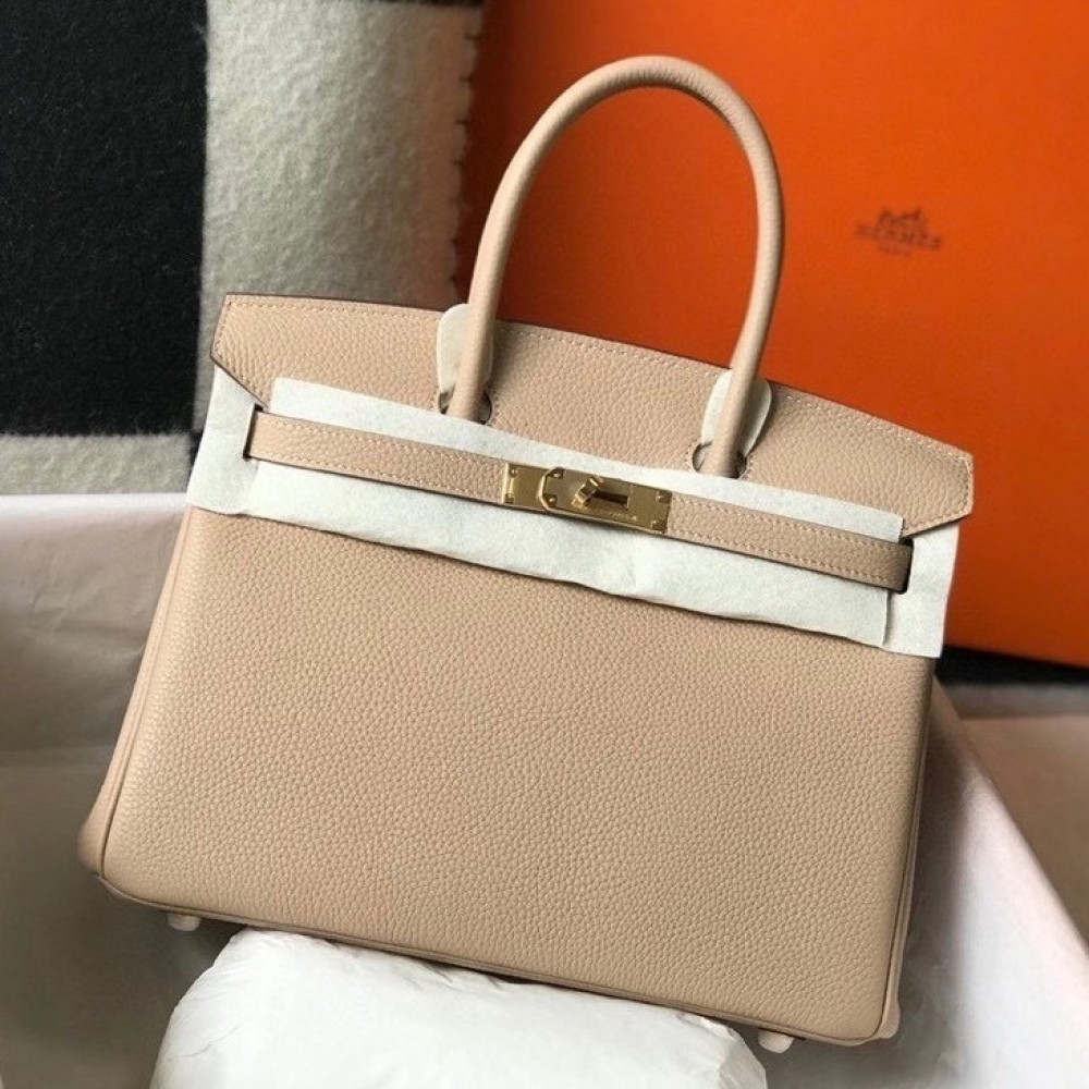 Hermes Trench Clemence Birkin 30cm Bag GHW LDBS243316