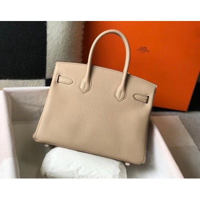 Hermes Trench Clemence Birkin 30cm Bag GHW LDBS243316