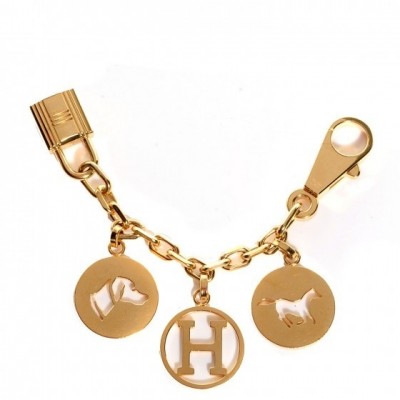 Hermes Gold Breloque Bag Charm