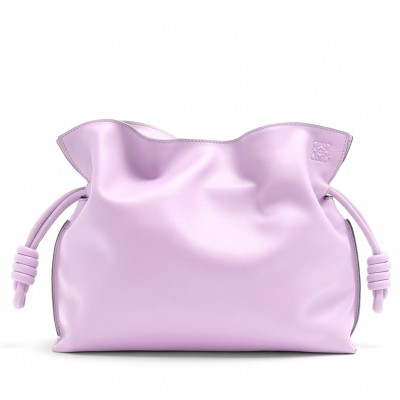 Loewe Flamenco Clutch In Bloom Orchid Nappa Leather LDBS244338