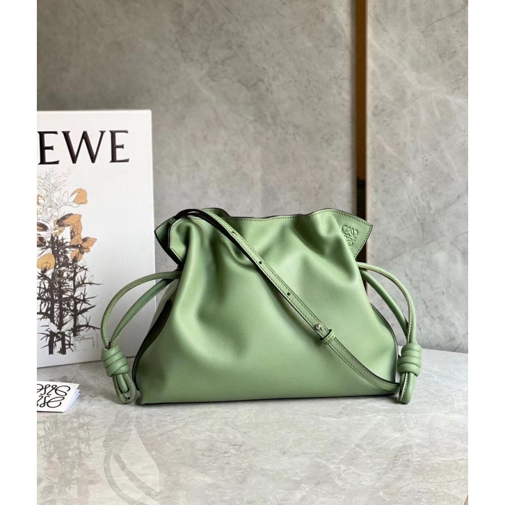 Loewe Flamenco Clutch In Rosemary Nappa Leather LDBS244340