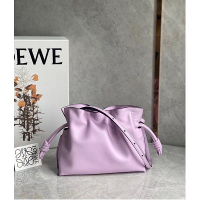 Loewe Flamenco Mini Clutch In Bloom Orchid Nappa Leather LDBS244344