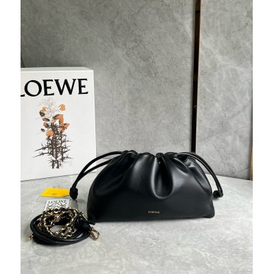 Loewe Flamenco Purse in Black Nappa Lambskin LDBS244354