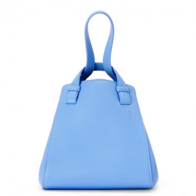 Loewe Hammock Nugget Bag In Celestine Blue Calfskin LDBS244366