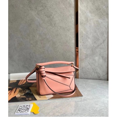 Loewe Puzzle Mini Bag In Blossom Calfskin Leather LDBS244491