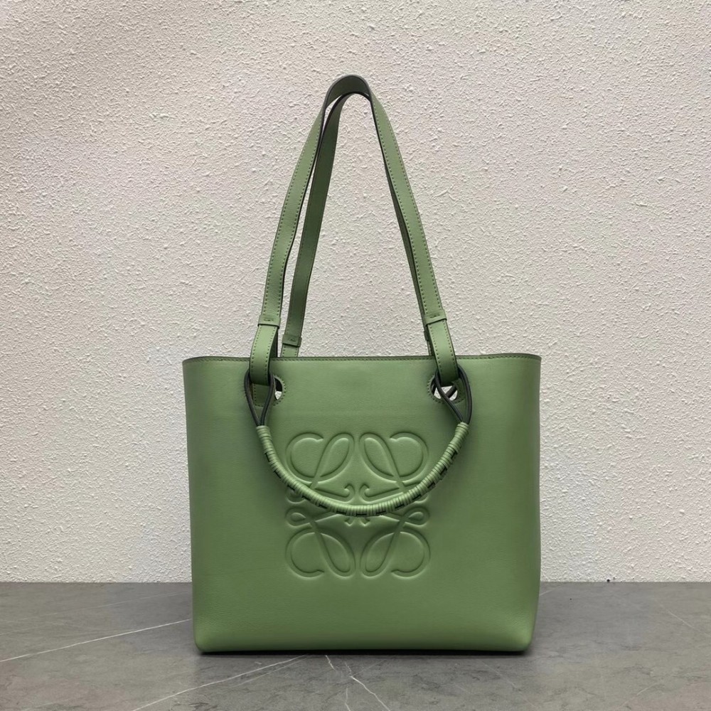 Loewe Small Anagram Tote In Rosemary Classic Calfskin LDBS244533