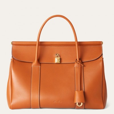 Loro Piana Loom L32 Bag in Tan Smooth Calfskin LDBS241383