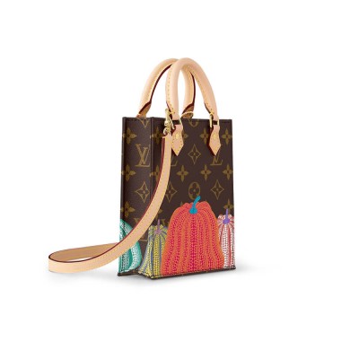 LV x YK Petit Sac Plat Pumpkin Print M82112 LDBS17476