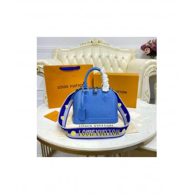 Louis Vuitton Alma BB Bleuet Blue M57426 LDBS16634