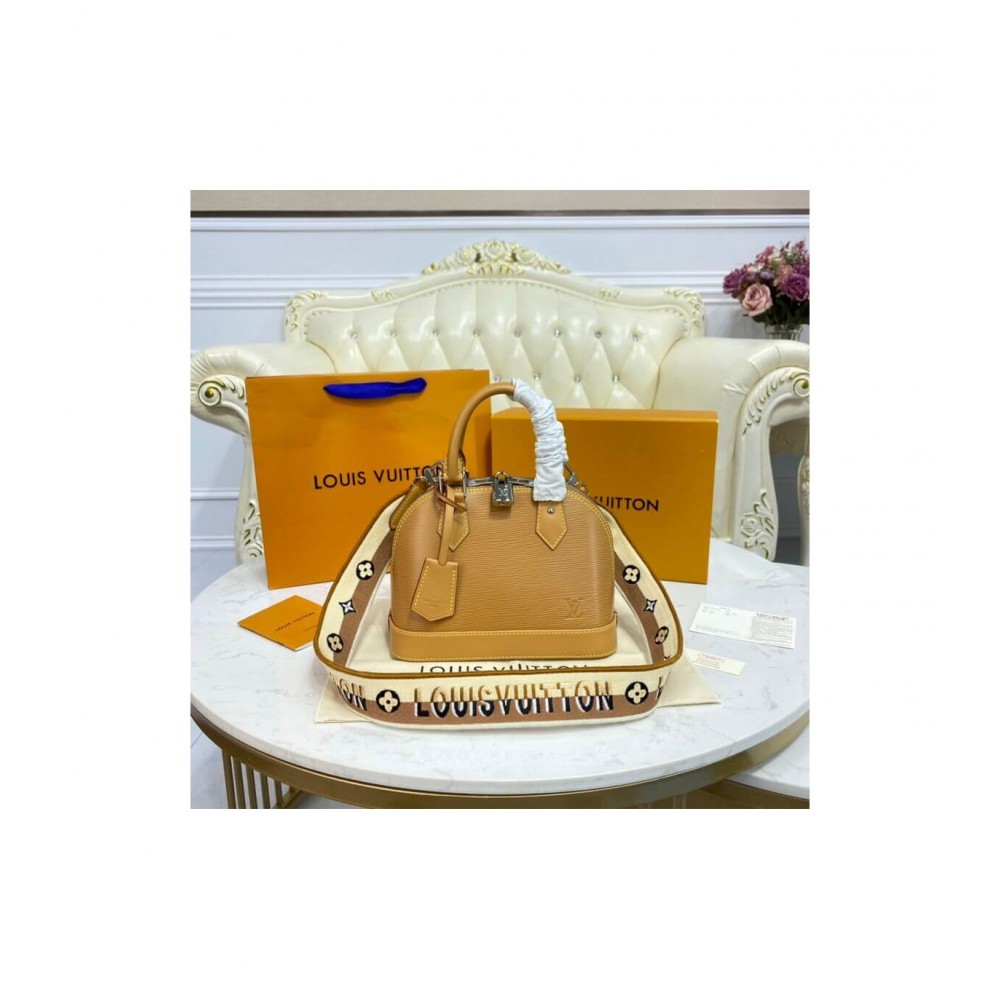 Louis Vuitton Alma BB Honey Gold M57540 LDBS16635