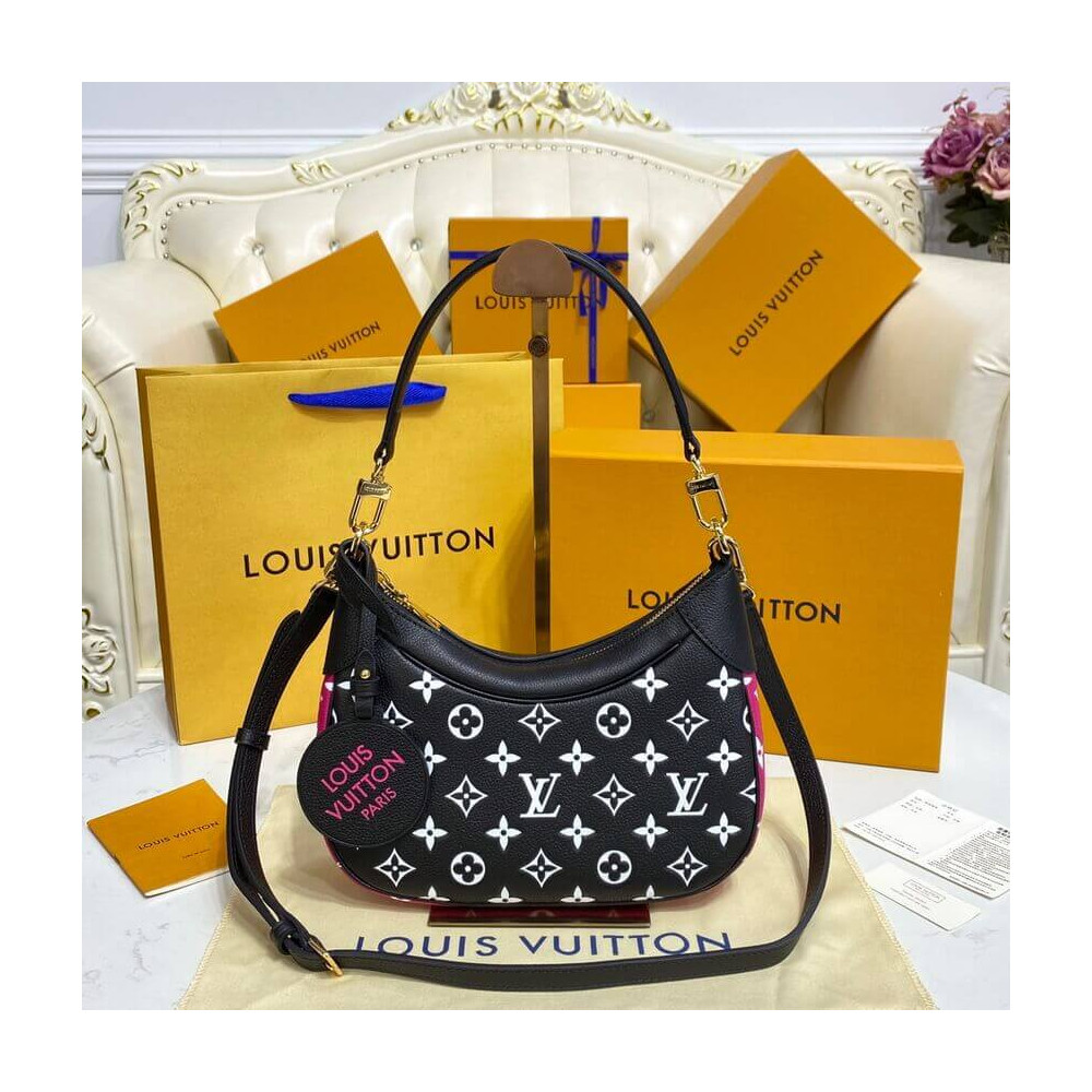 Louis Vuitton Bagatelle Black/White M46091 LDBS16686