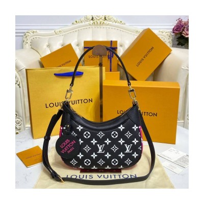 Louis Vuitton Bagatelle Black/White M46091 LDBS16686