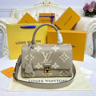 Louis Vuitton Bicolor Monogram Empreinte Leather Madeleine MM M46041 LDBS16940