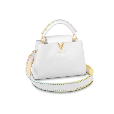 Louis Vuitton Capucines BB Bag White M57941 LDBS16724