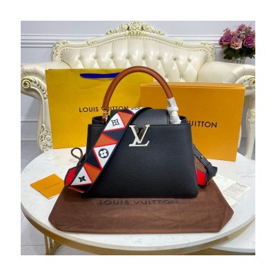 Louis Vuitton Capucines MM Noir/Rouge M59020 LDBS16735