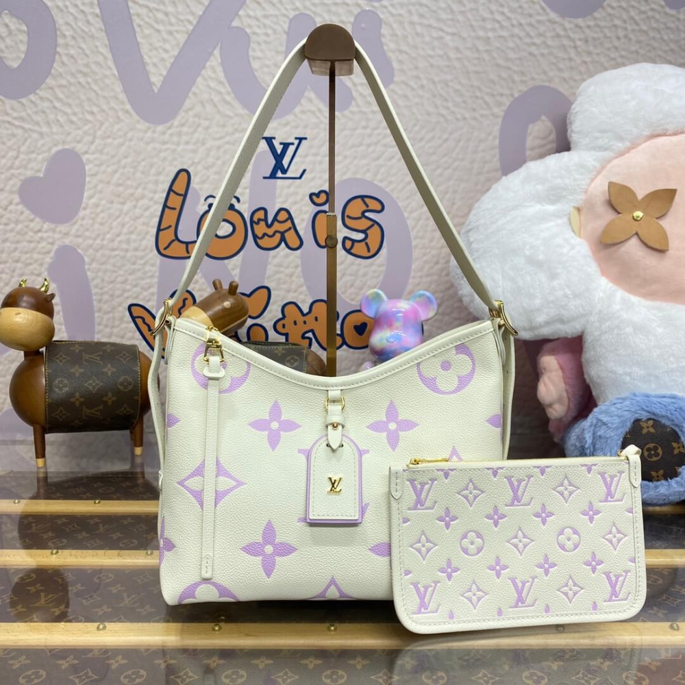 Louis Vuitton CarryAll PM Latte/Bubble Tea Purple M24141 LDBS16745