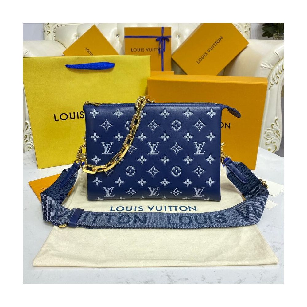 Louis Vuitton Coussin PM M59392 Navy Blue M59392 LDBS16779