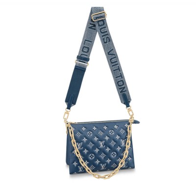 Louis Vuitton Coussin PM M59392 Navy Blue M59392 LDBS16779