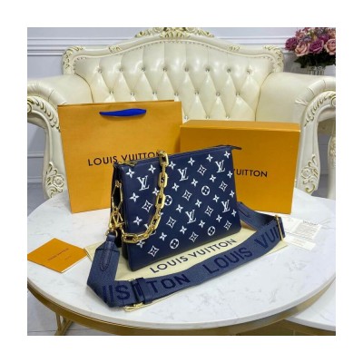 Louis Vuitton Coussin PM Navy Blue M57790 LDBS16782